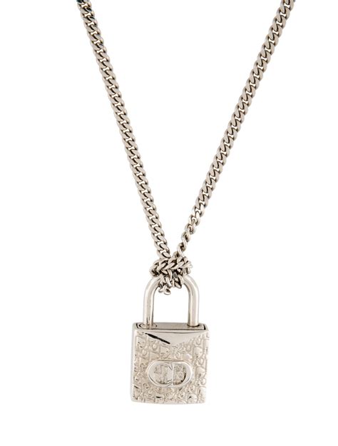 dior padlock necklace price|DIOR OBLIQUE PADLOCK PENDANT .